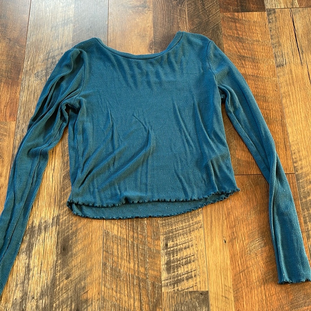 Garage blue long sleeve